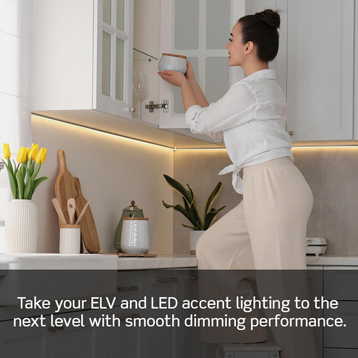 Leviton Decora Smart WiFi ELV / LED Phase Selectable Dimmer, 2nd Gen, White
