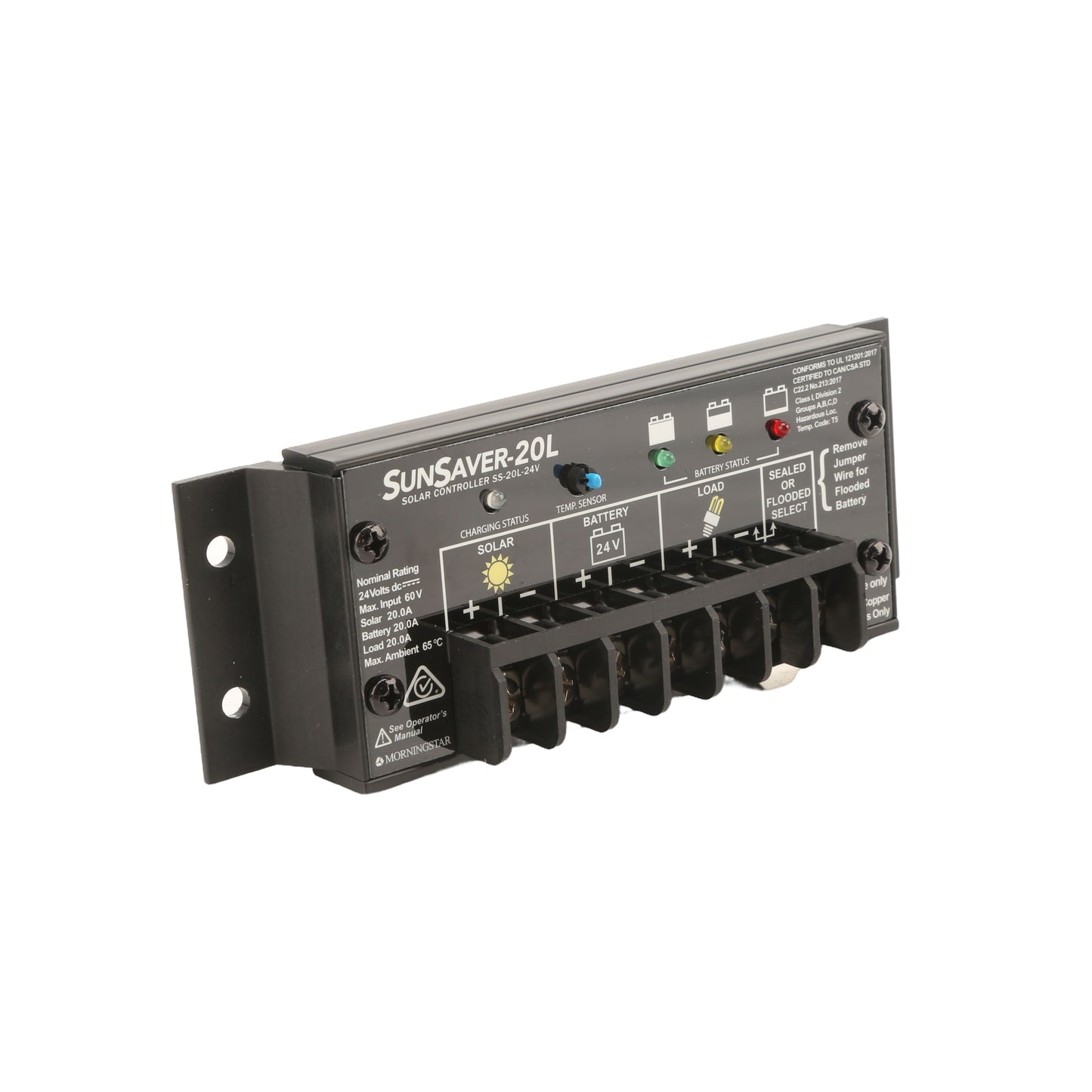 Nice Apollo 20L24 24VDC Solar Panel Charge Controller for Gate Openers