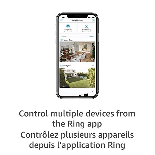 Ring Plug-In Stick Up Cam, White