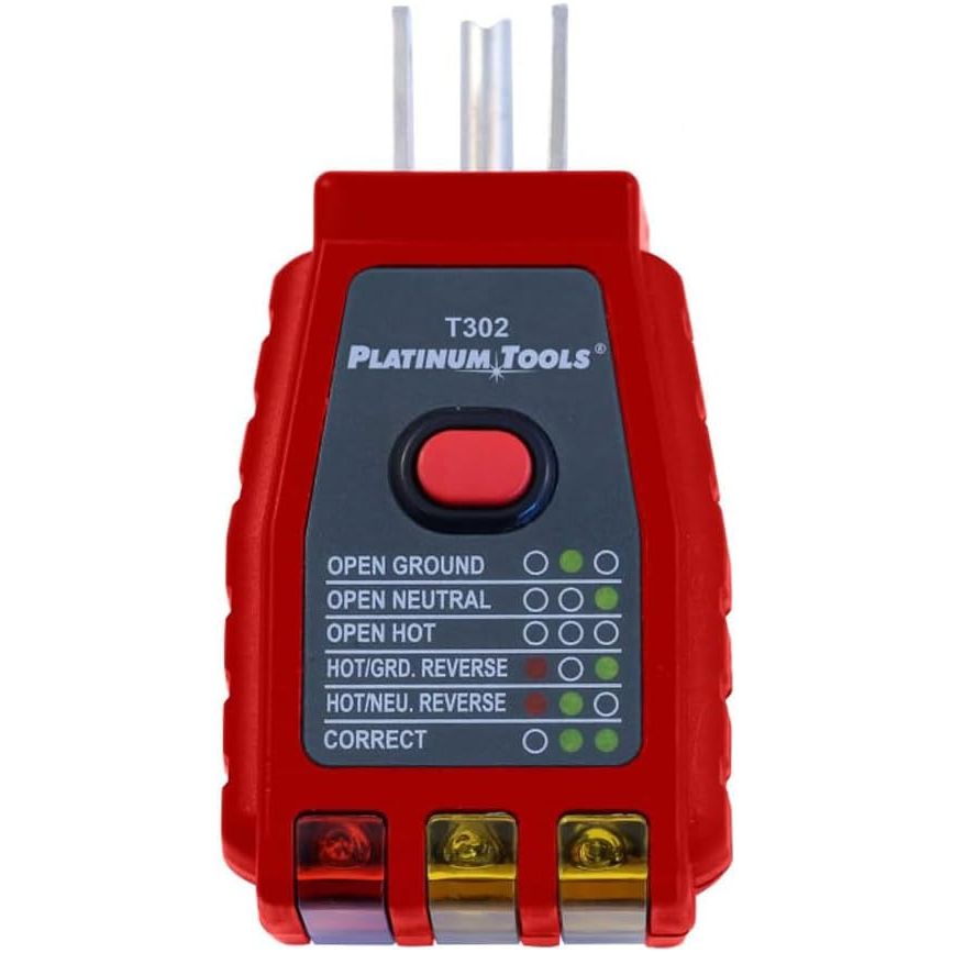 Platinum Tools GFCI Socket Tester. Clamshell
