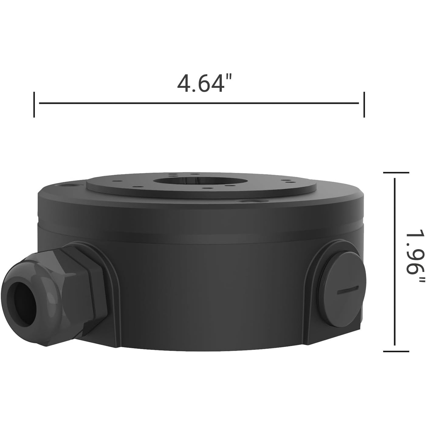 Waterproof Case for Camera Cables Black - Foscam