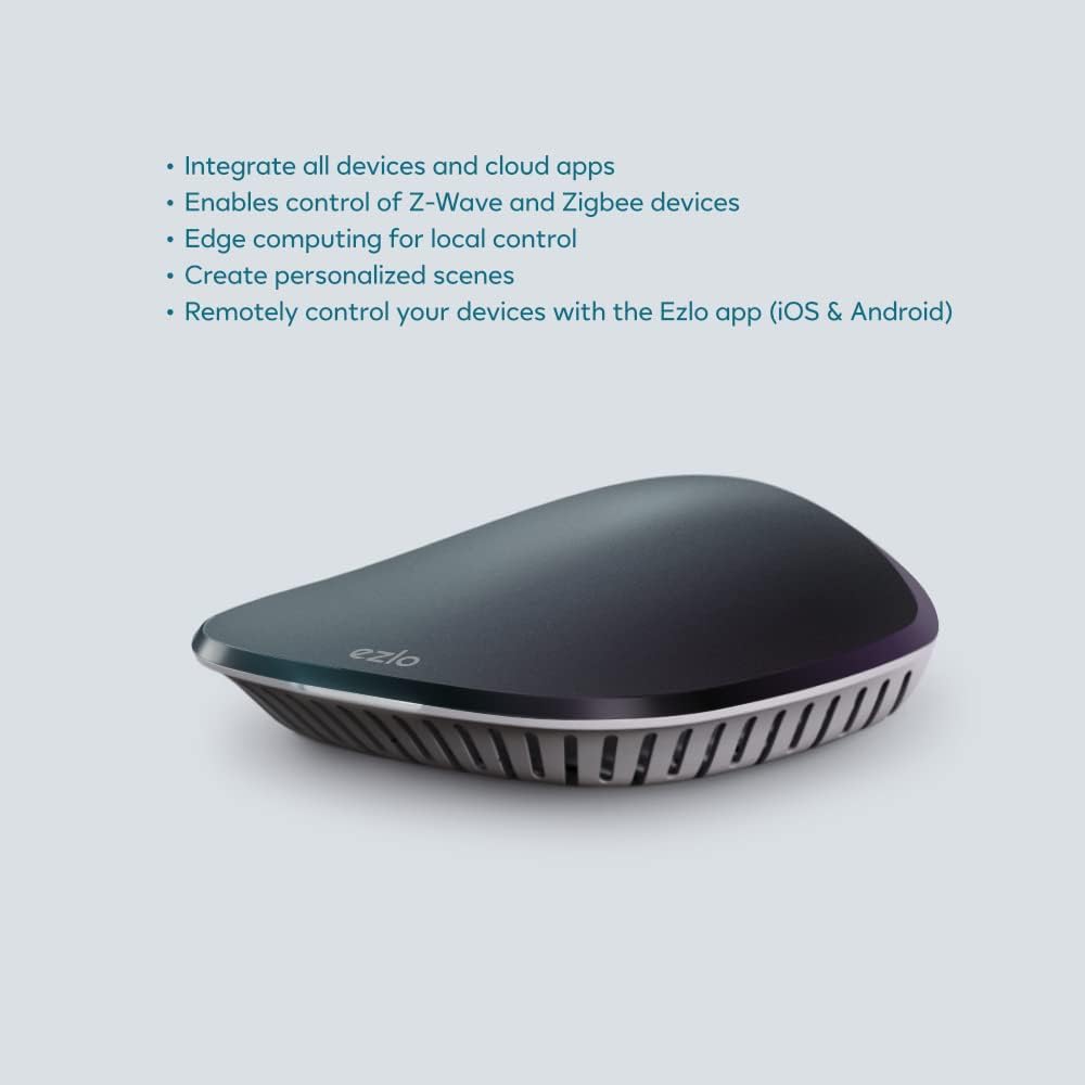 Ezlo Plus Smart Home Hub with ZWave and Zigbee
