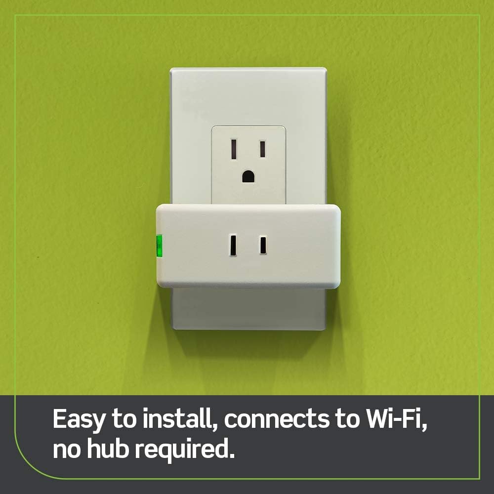Leviton Decora Smart 2nd Generation WiFi Mini Plug In Dimmer, Matter Supported