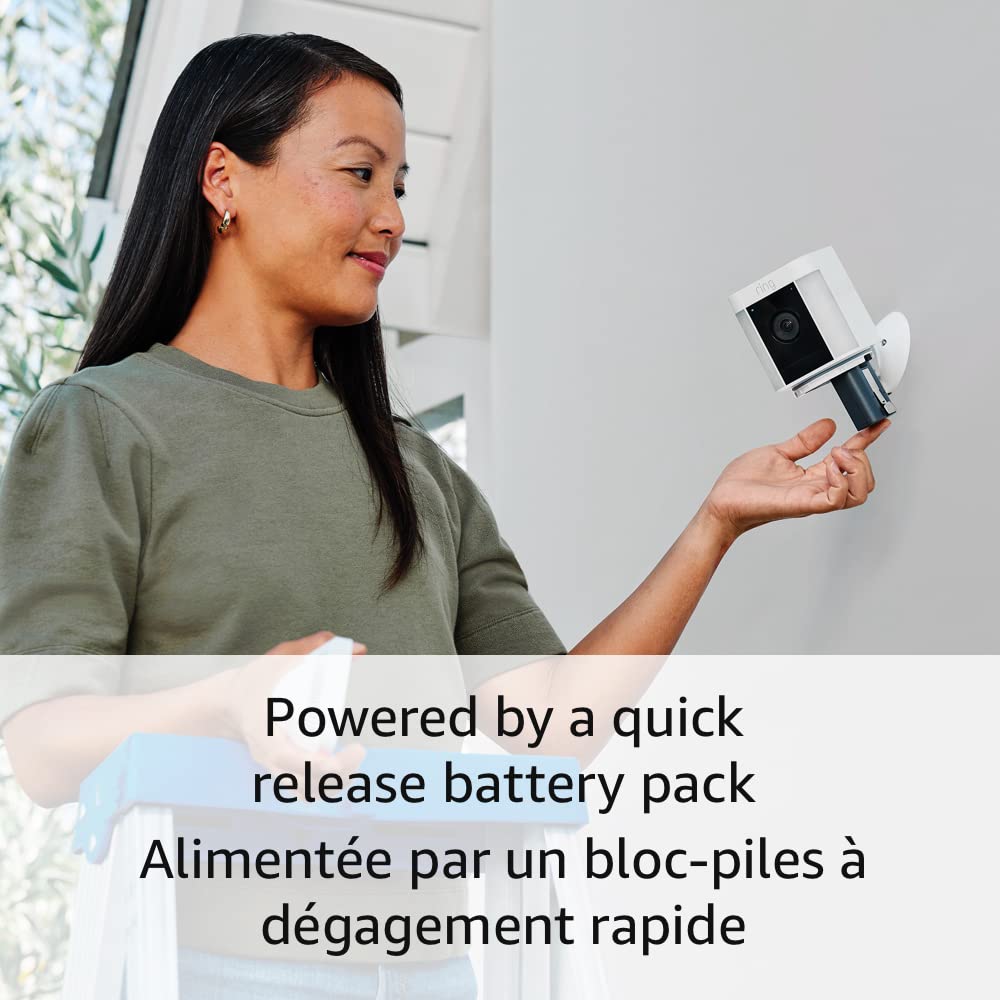 Ring Spotlight Cam Plus, Battery
