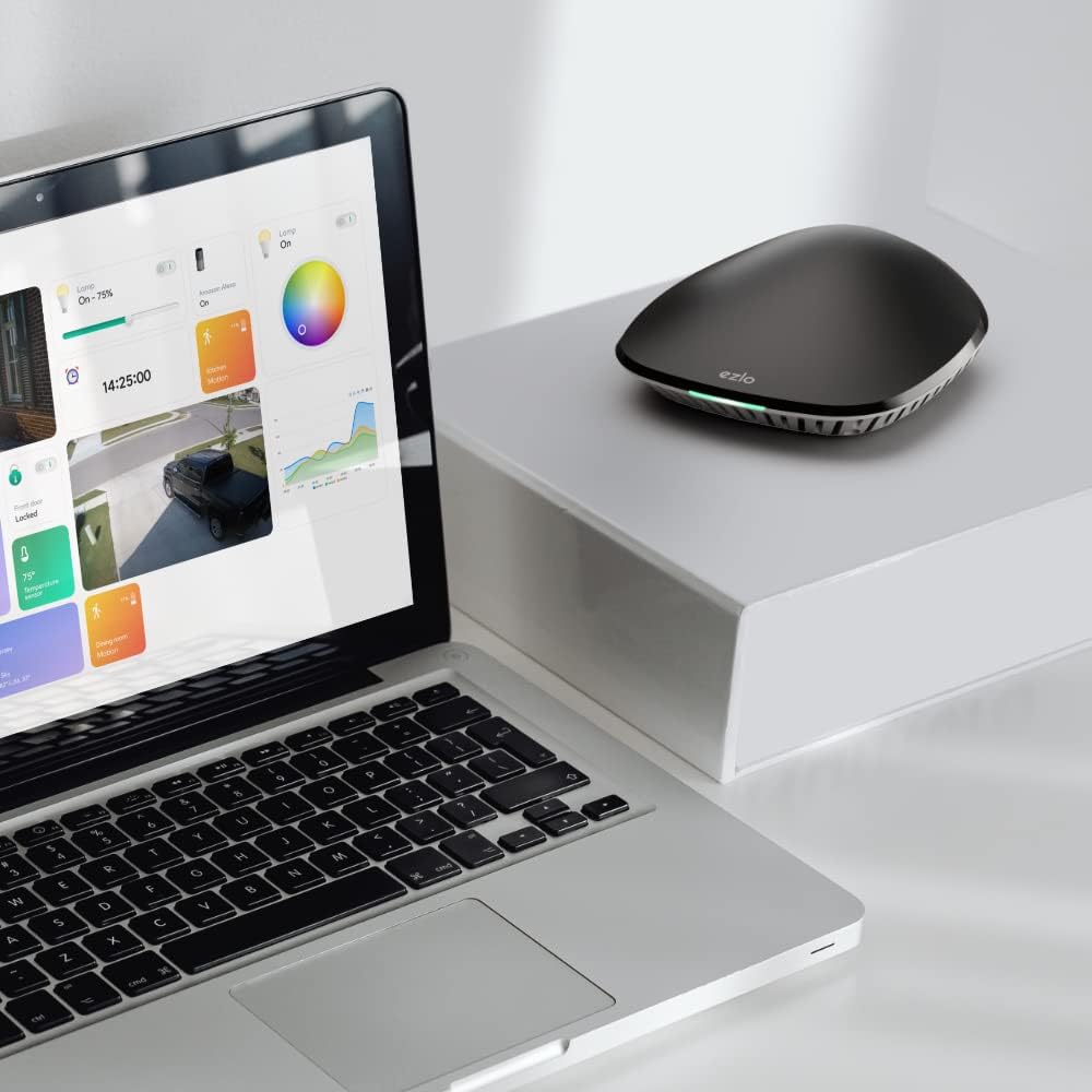Ezlo Plus Smart Home Hub with ZWave and Zigbee