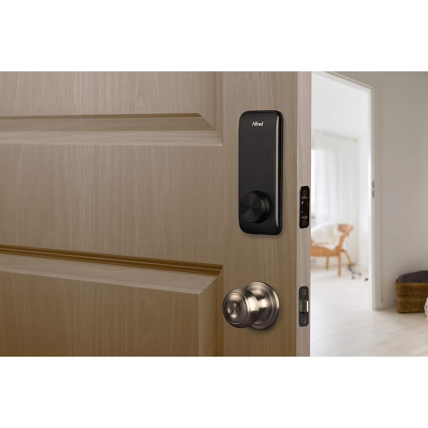 Alfred DB2 Smart Lock with Bluetooth, Key, Chrome