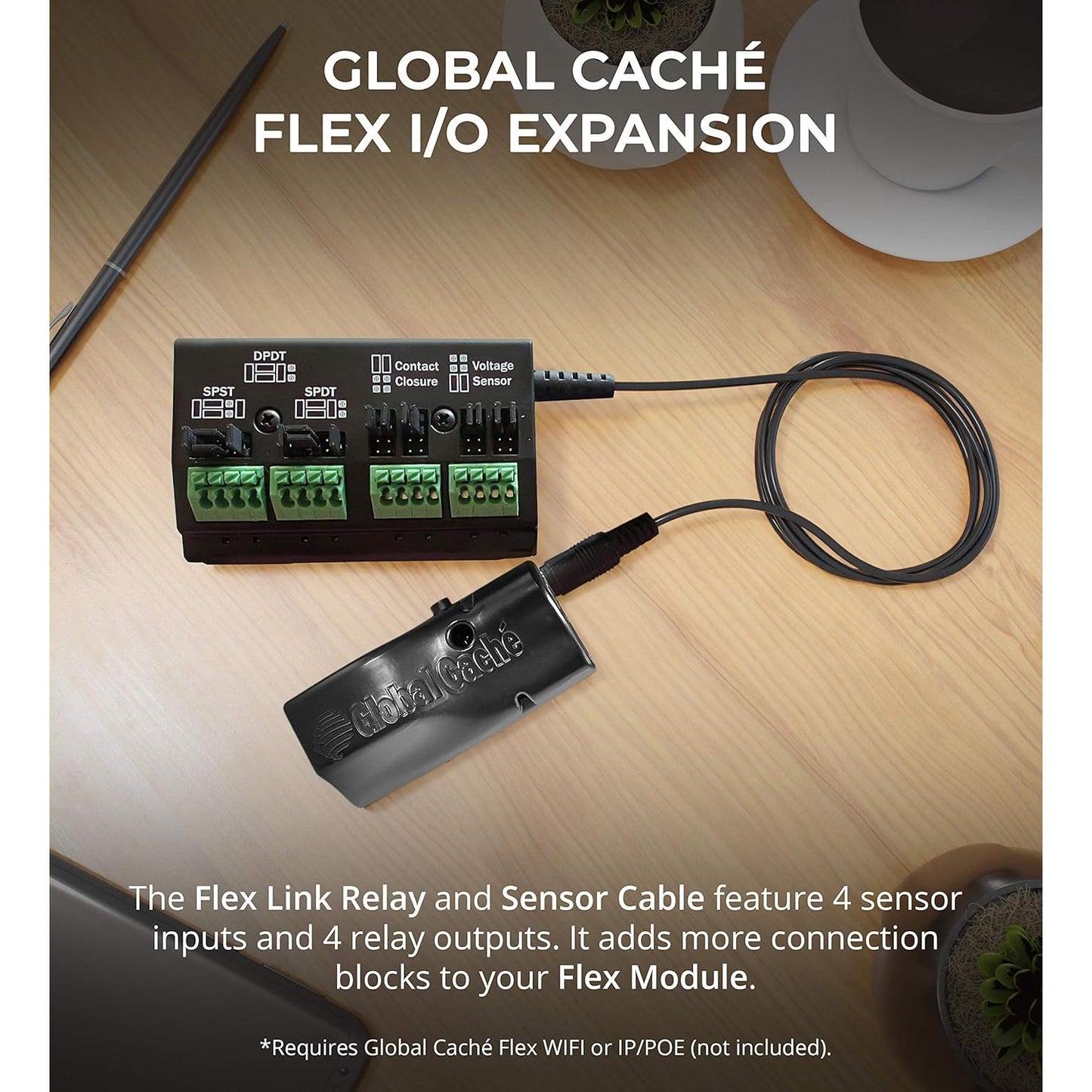 Global Cache Flex Link Relay and Sensor Cable