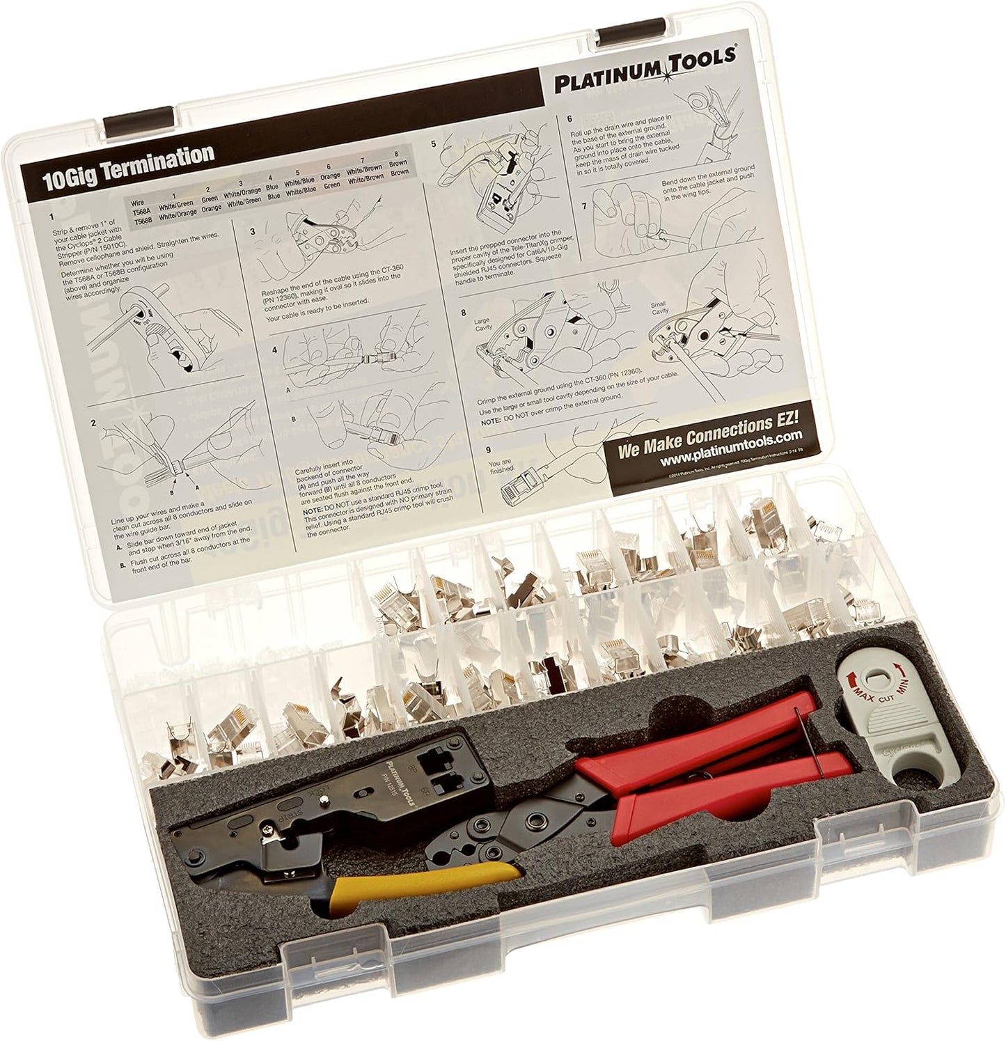 Platinum Tools 10Gig Termination Kit