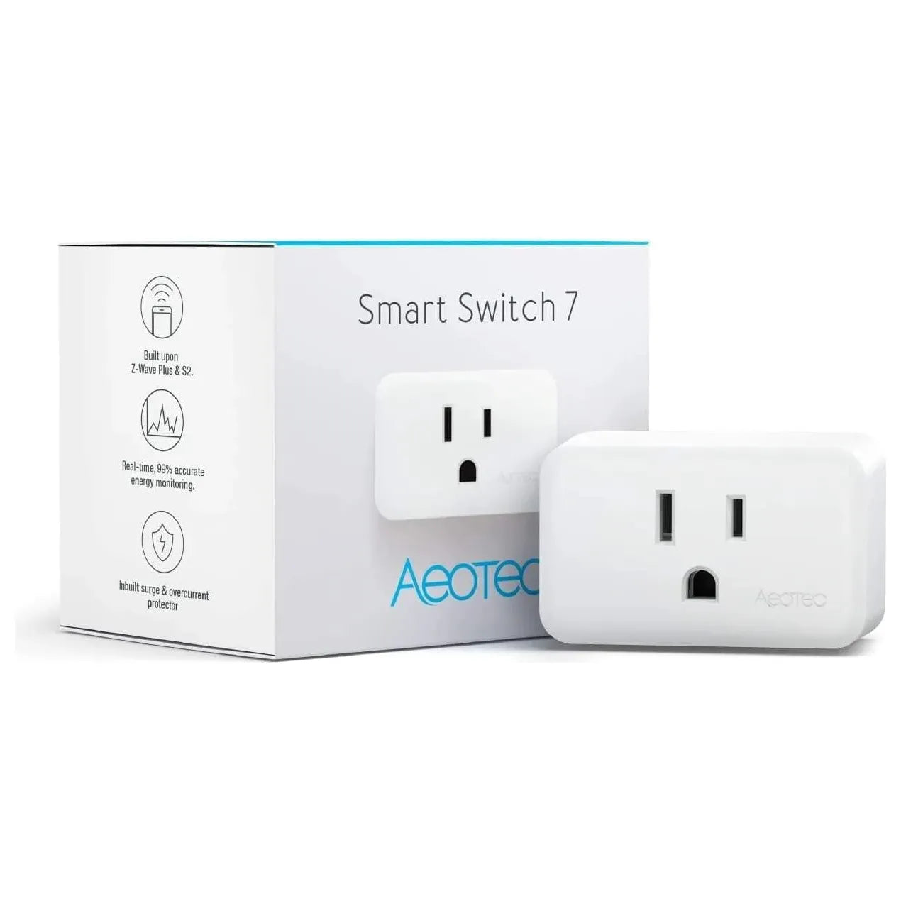 Aeotec Smart Switch 7 Plug In ZWave Smart Switch