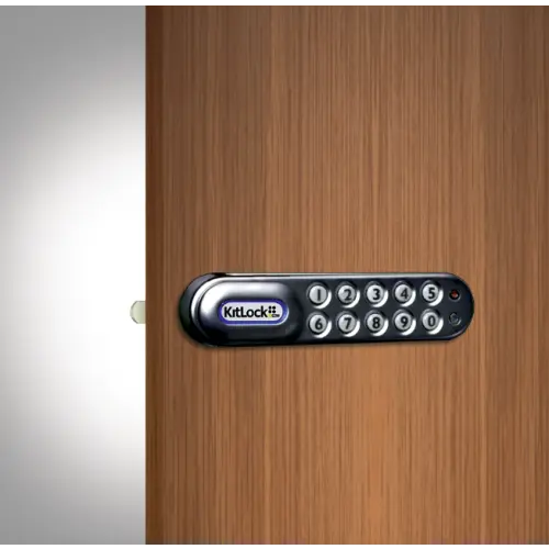 Codelocks KL1000 Classic KitLock Electronic Locker Lock, Right Hand, Black