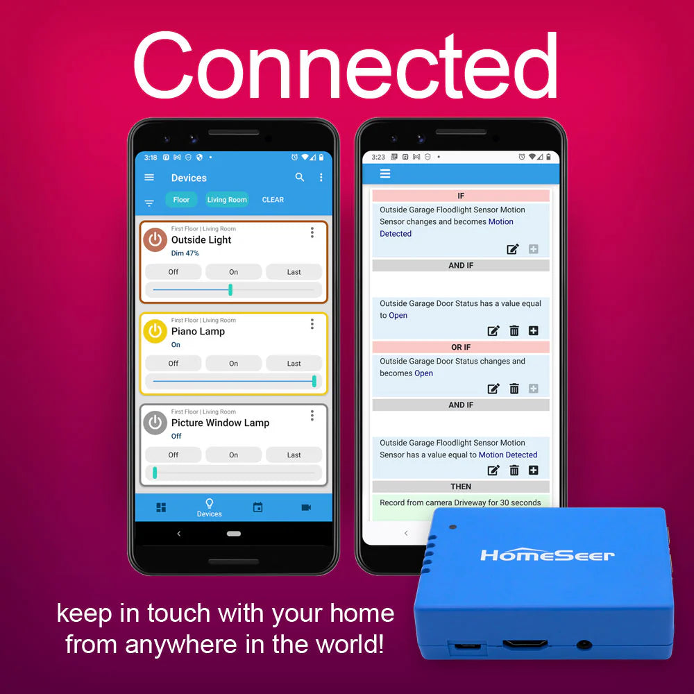 HomeSeer HomeTroller Pi G8 Smart Home Hub