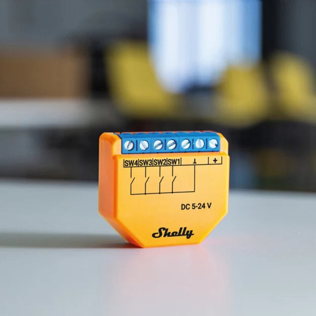 Shelly Plus I4 DC WiFi 4 Input Module