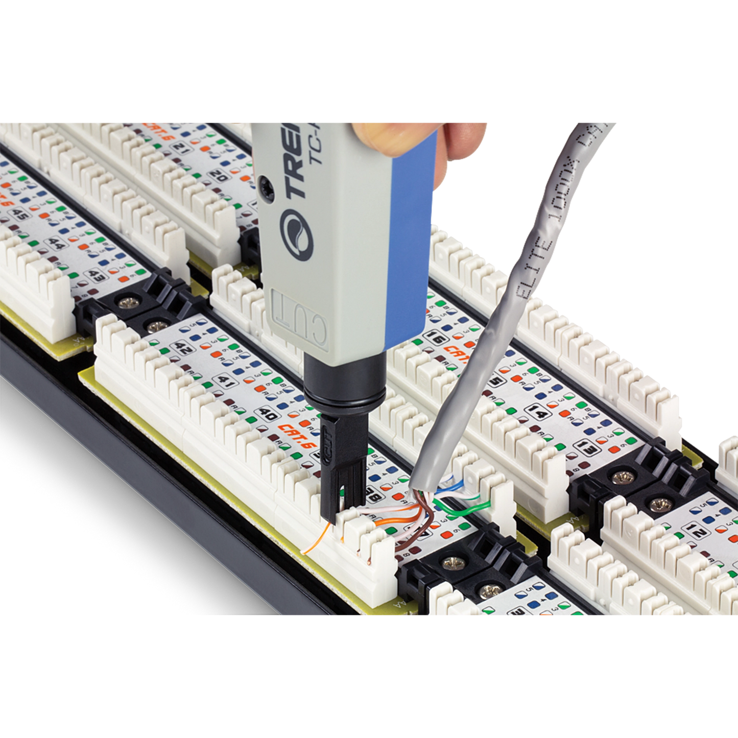 TRENDnet Punch Down Tool with 110 and Krone Blade