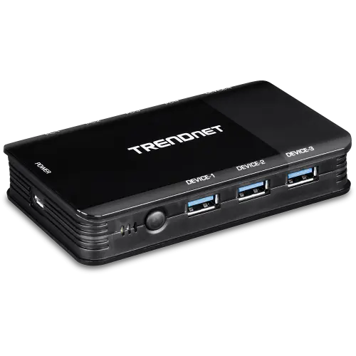 TRENDNet 4 Computer 4 Port USB 3.1 Sharing Switch