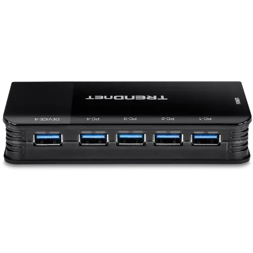TRENDNet 4 Computer 4 Port USB 3.1 Sharing Switch
