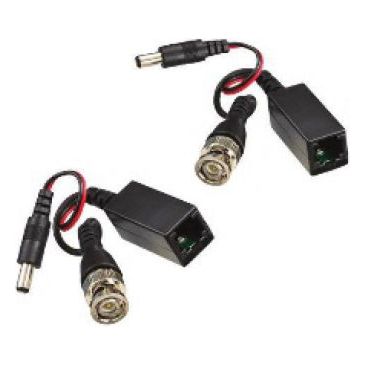 Azco Premium Video and Power Balun over CAT5 CAT6 Send Receive Pair