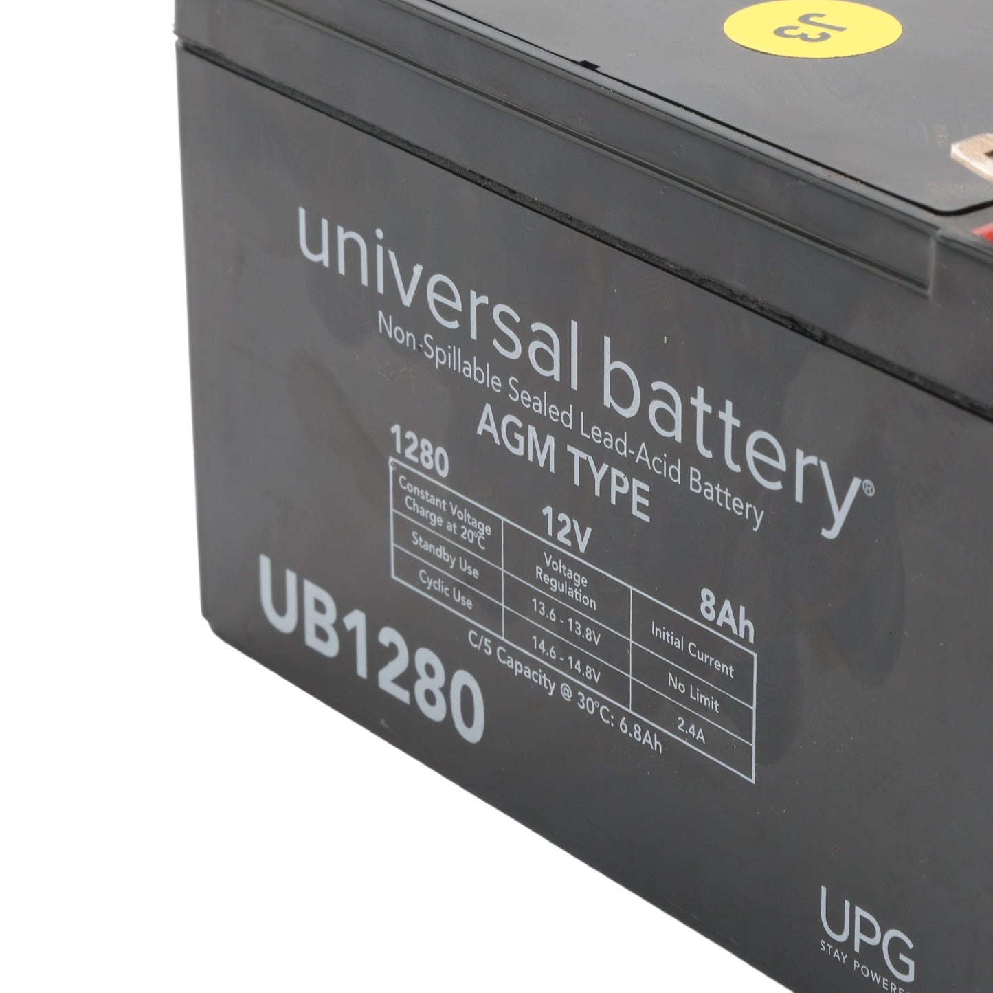 Hysecurity 8Ah 12V AGM Gate Opener Battery - Reliable Power