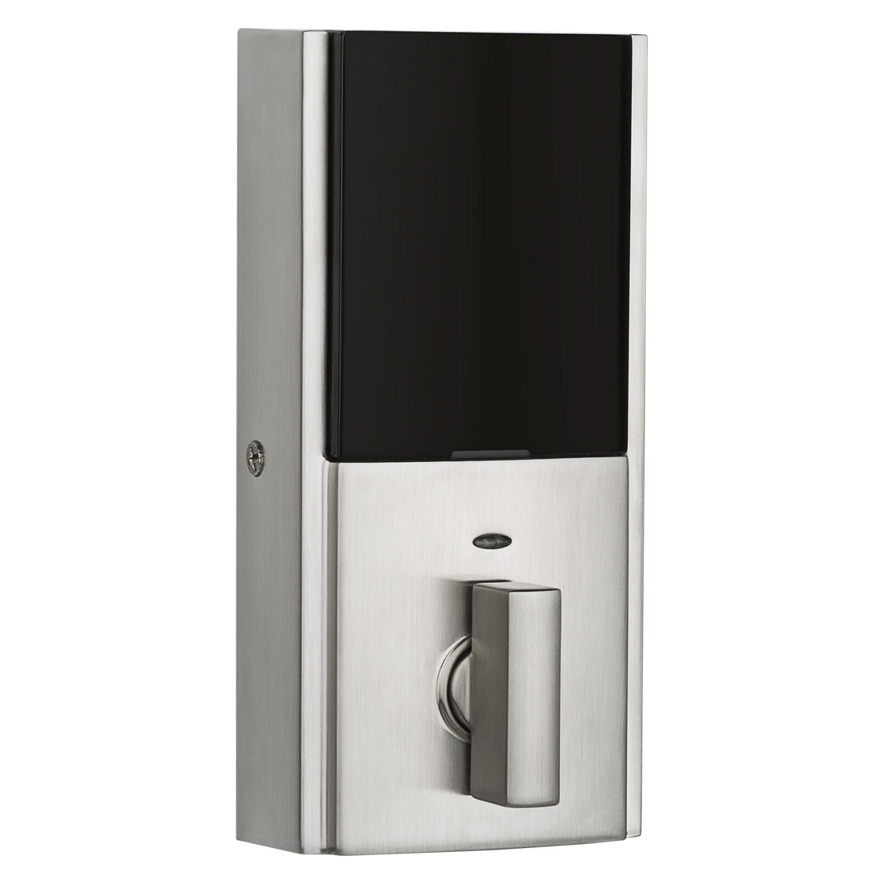 Weiser Zwave Plus Contemporary Touch Screen Deadbolt Smart Lock, Satin Nickel