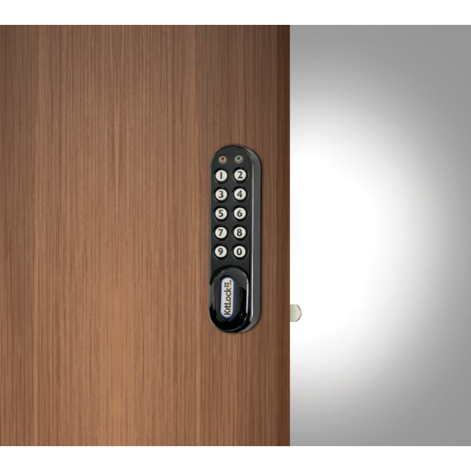 Codelocks KL1000 Classic KitLock Electronic Locker Lock, Vertical, Black