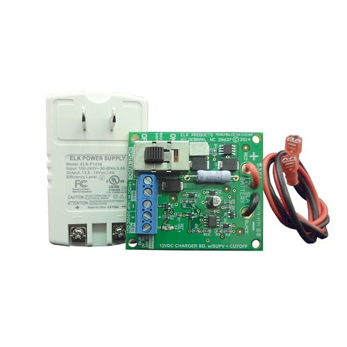 Elk Plug-in Power Supply with Charger Kit 12VDC 2.4A