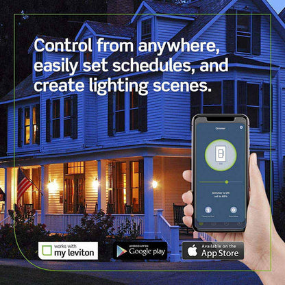 Leviton Decora Smart WiFi Voice Dimmer with Alexa Built In