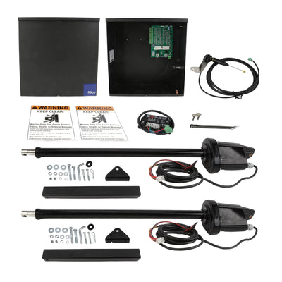 Nice Apollo 1600 Dual Swing Gate Opener Kit w/ 636 Control Board