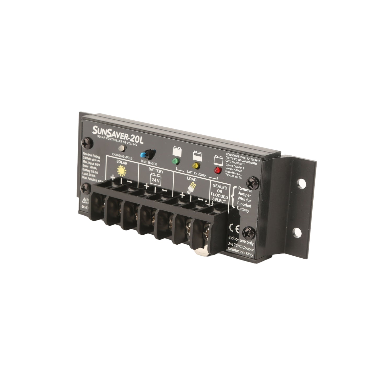 Nice Apollo 20L24 24VDC Solar Panel Charge Controller for Gate Openers