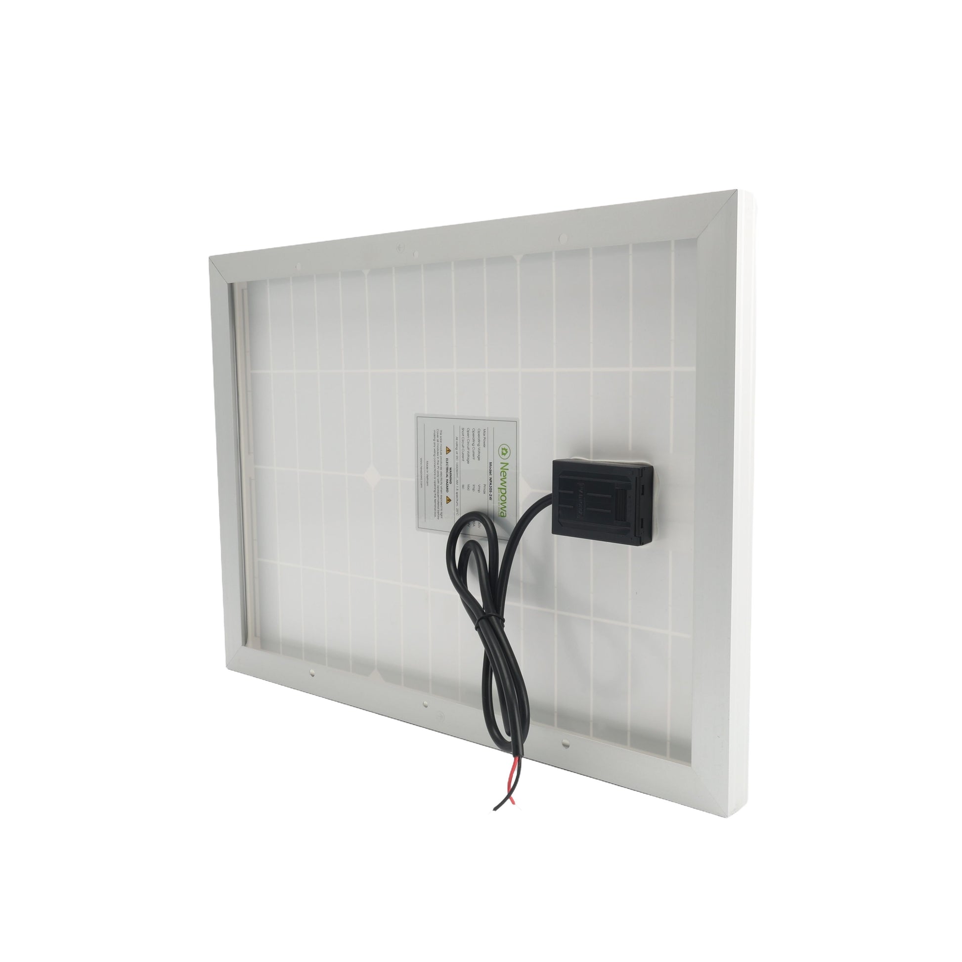 Nice Apollo Gate Opener Solar Panel, 30 Watt 24VDC, with Mounting Bracket