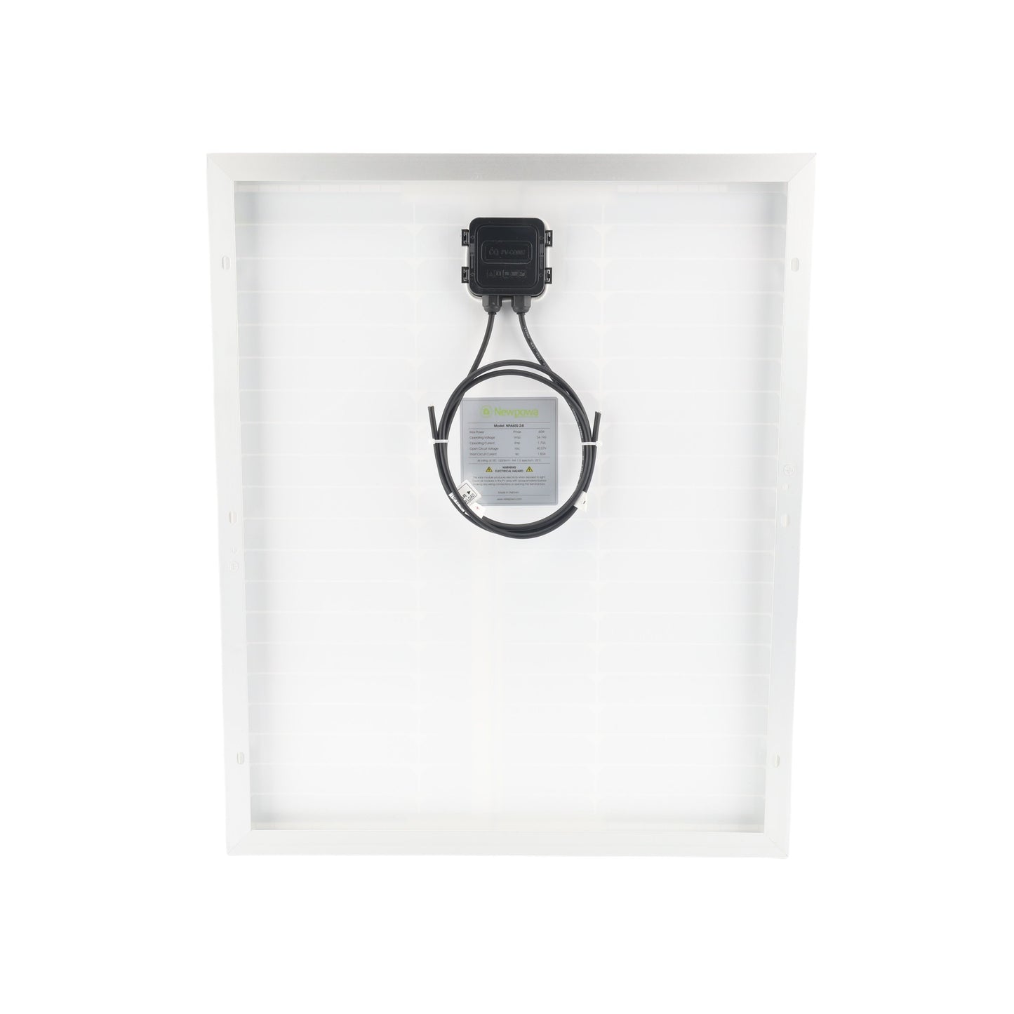 Nice Apollo 21424SP 60W Solar Panel Kit with Mounting Bracket 24VDC