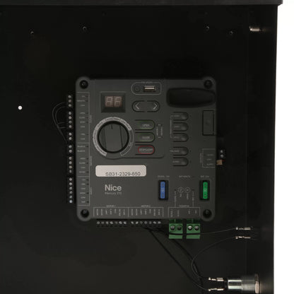 Nice Apollo Vanguard 3500ETL-1K Commercial Single Swing Gate Opener Kit w/ 310 Control Board