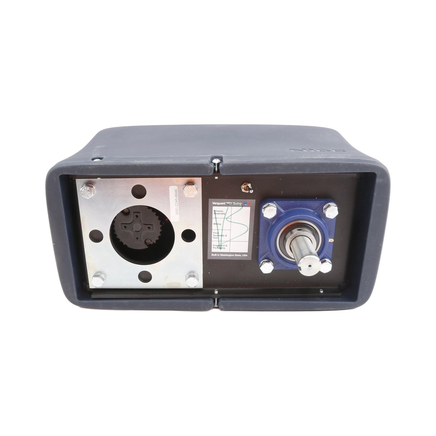 Nice Apollo Vanguard 3600ETL-1K Commercial Dual Swing Gate Opener Kit w/ 310 Control Board