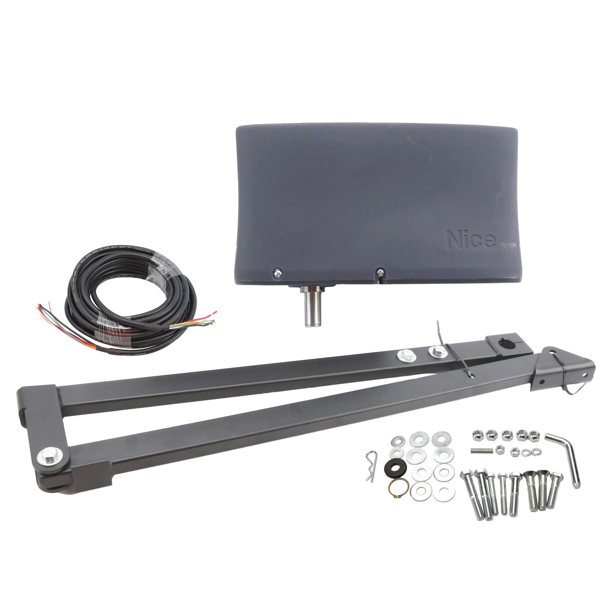 Nice Apollo 35-2 Dual Swing Gate Opener Chassis Kit with 42' Harness