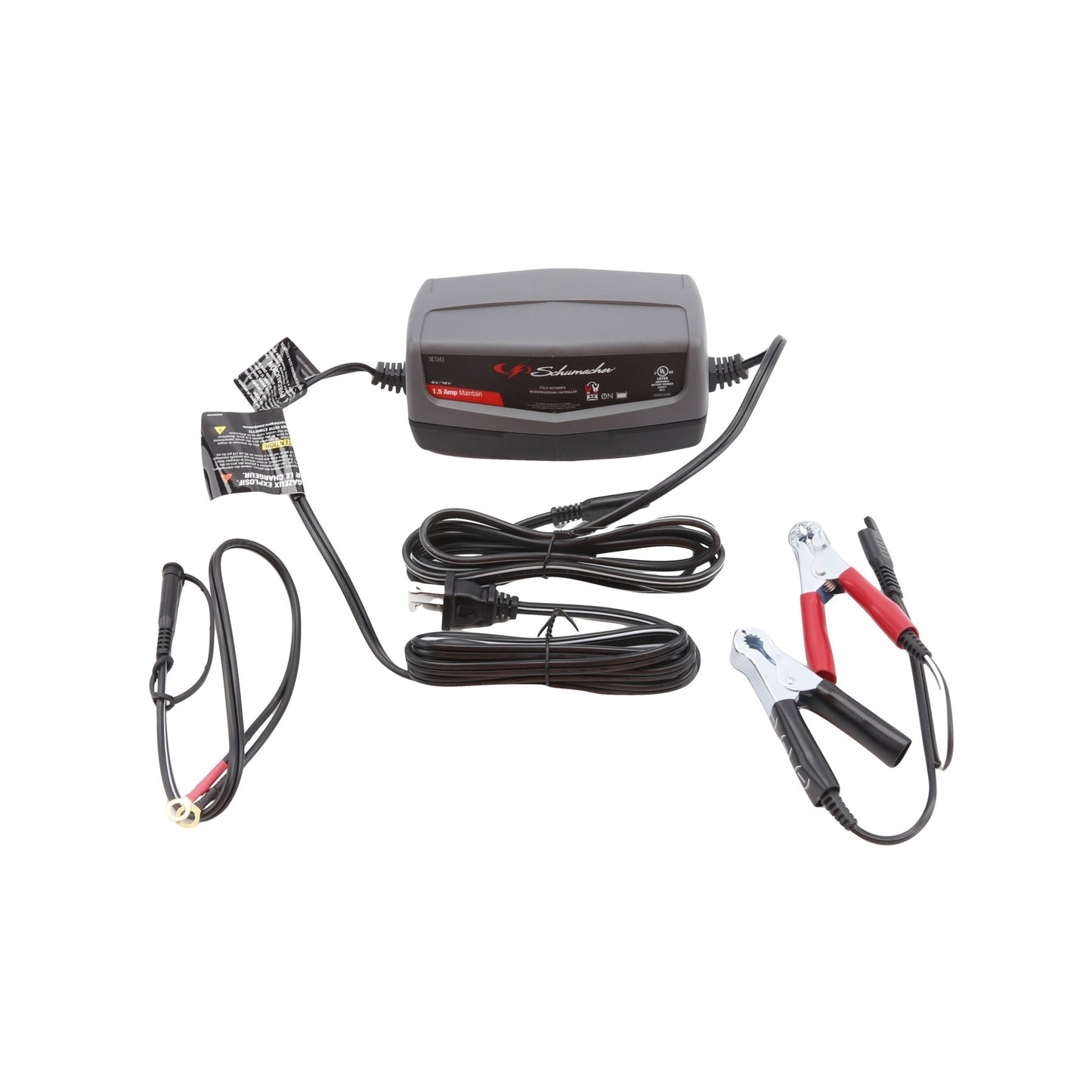 Nice Apollo Smart 1.5 Amp Automatic 6V/12V Battery Charger Maintainer for Gate Openers