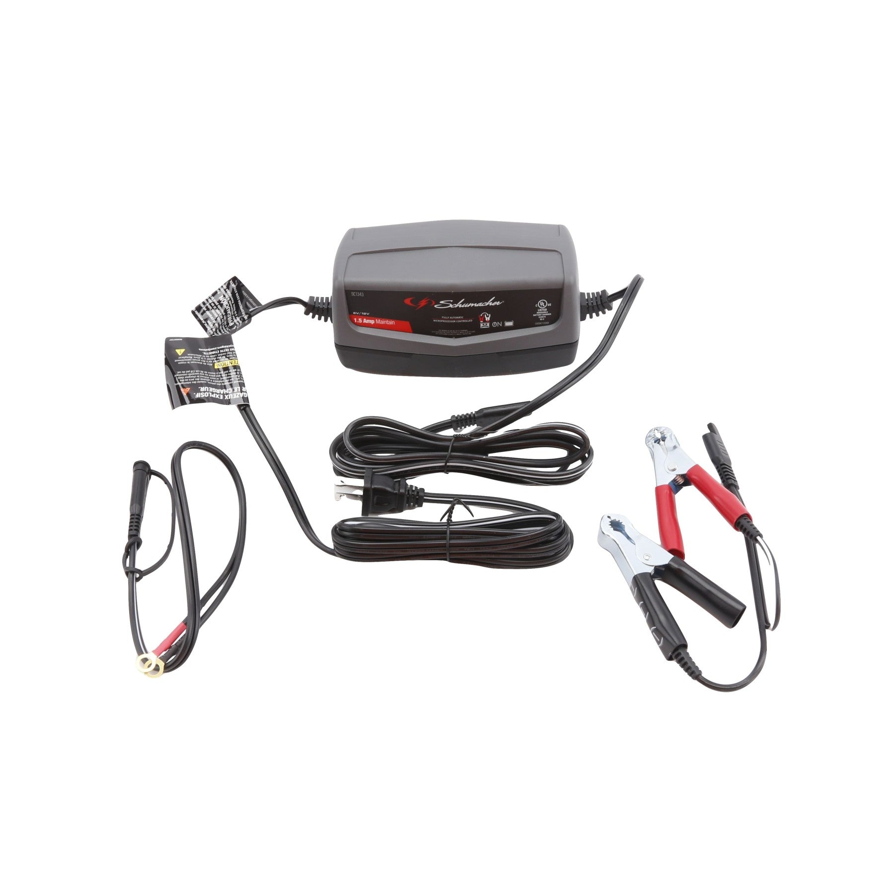 Nice Apollo Smart 1.5 Amp Automatic 6V/12V Battery Charger Maintainer for Gate Openers