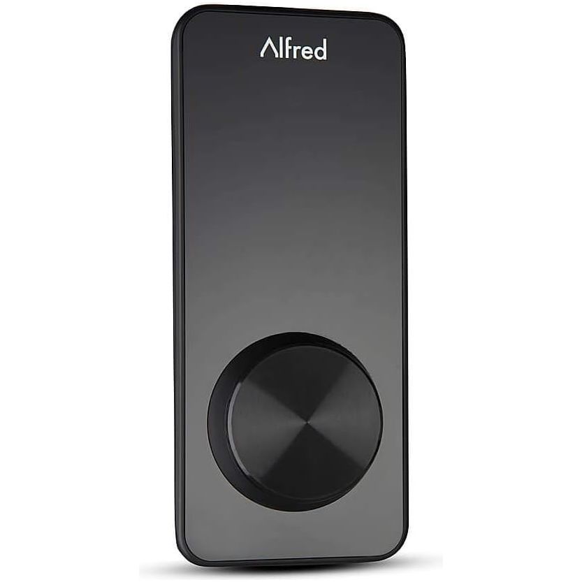 Alfred DB1 Smart Lock with Bluetooth, Key, Black