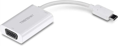 TRENDnet USB-C to VGA HDTV Adapter with PD support