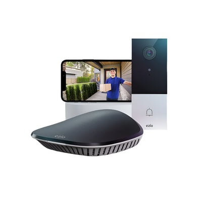EzloPlus Smart Hub Bundle with VC1203 Smart Video Doorbell