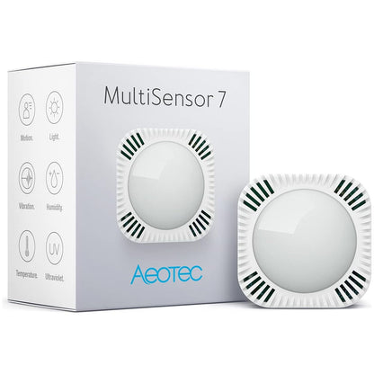 Aeotec Zwave Multisensor 7 Motion, Temperature, Light, Humidity