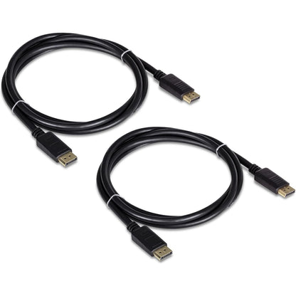 TRENDnet 6 ft. DisplayPort 1.2 Cable - 2 pack