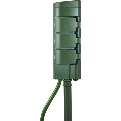 Prise intelligente Wi-Fi Enbrighten, piquet de jardin, 6 prises avec terre, contrôle simultané