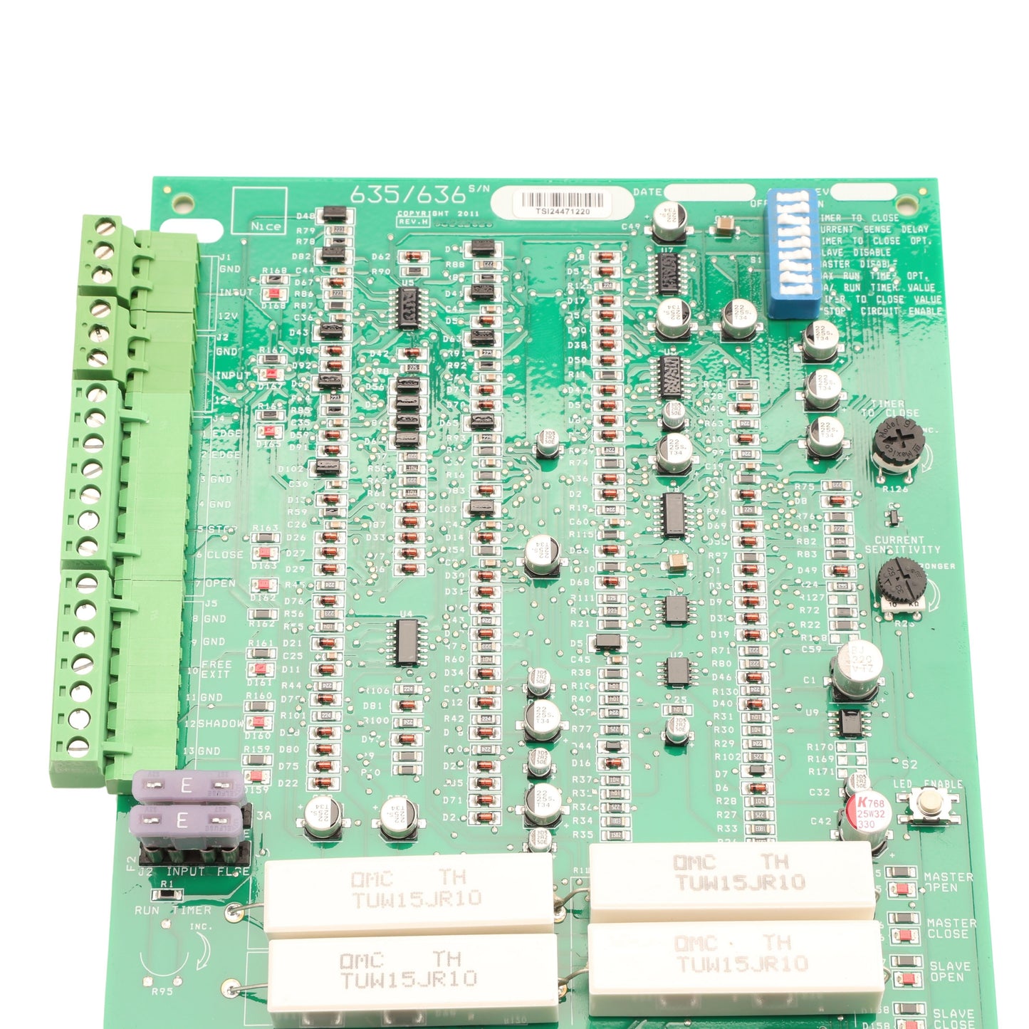 Advanced Nice Apollo 635 Control Board for 1500 & 1600 Gate Openers