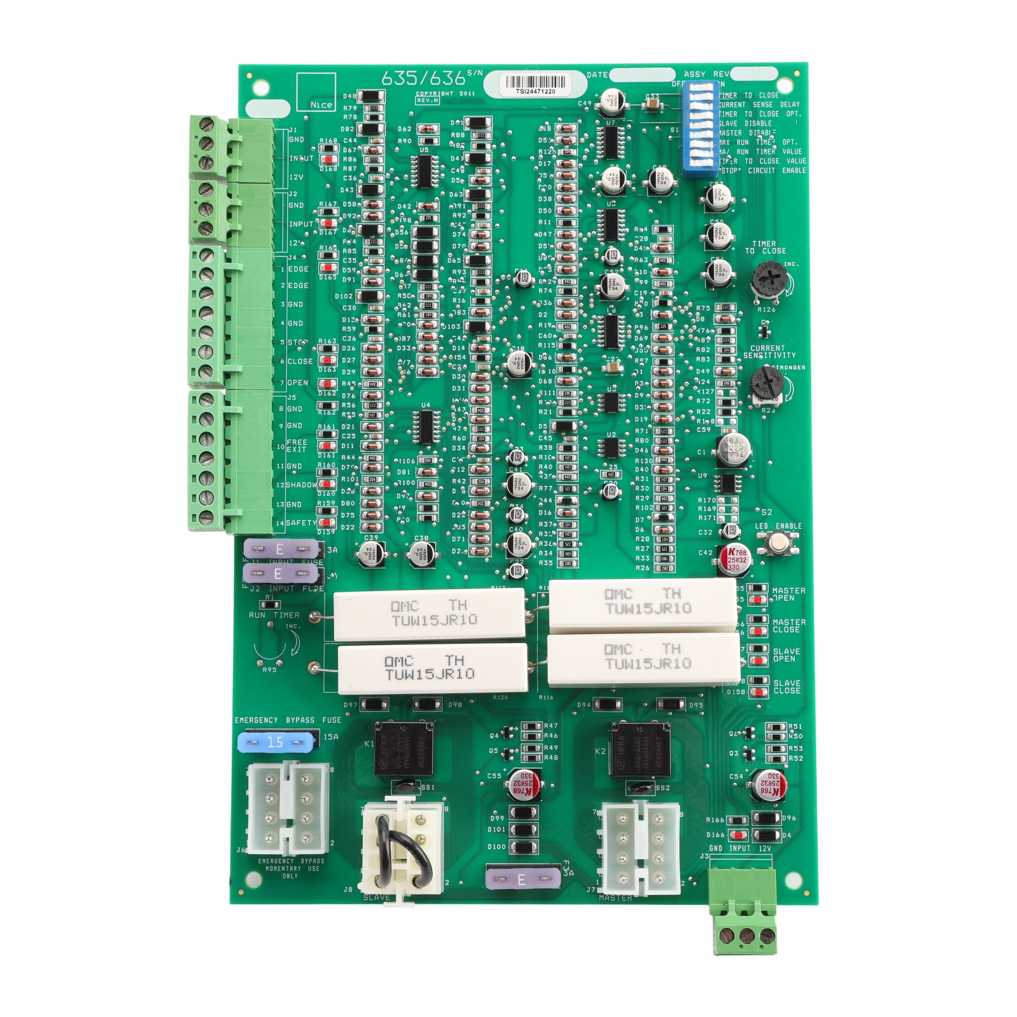 Nice Apollo 636 Control Board PCB for 1500 & 1600 Gate Opener – TE ...