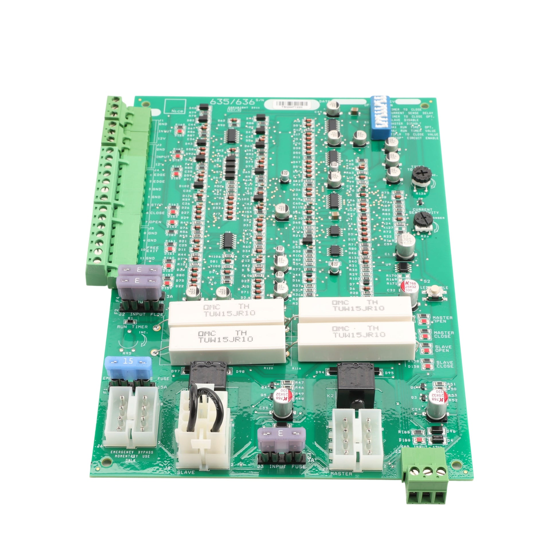 Nice Apollo 636 Control Board PCB for 1500 & 1600 Gate Opener