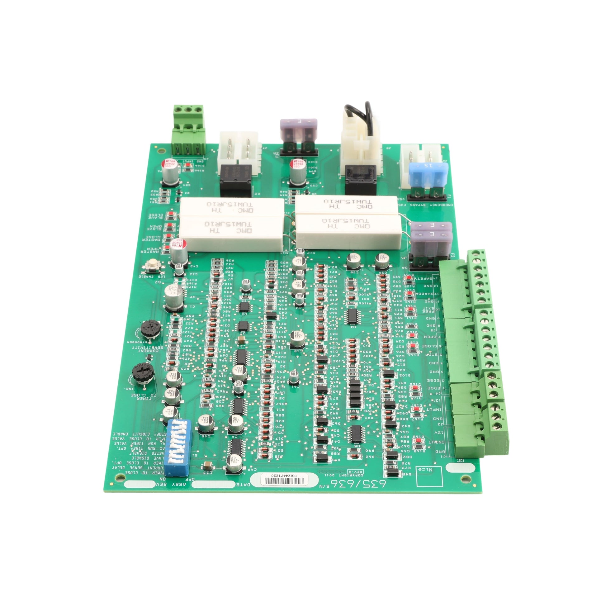 Nice Apollo 636 Control Board PCB for 1500 & 1600 Gate Opener