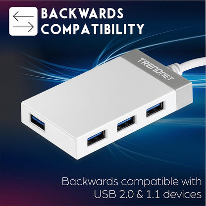 TRENDnet 4 Port USB-C Hub