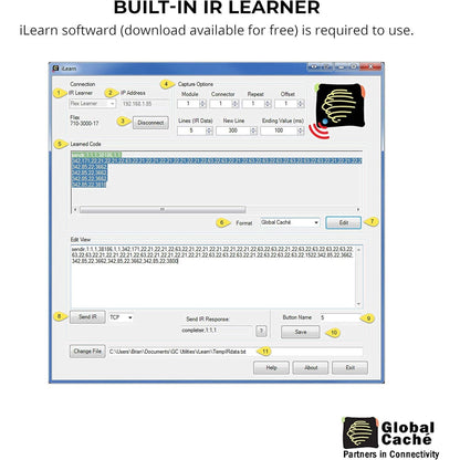 Global Cache iTach Ethernet To Infrared Controller