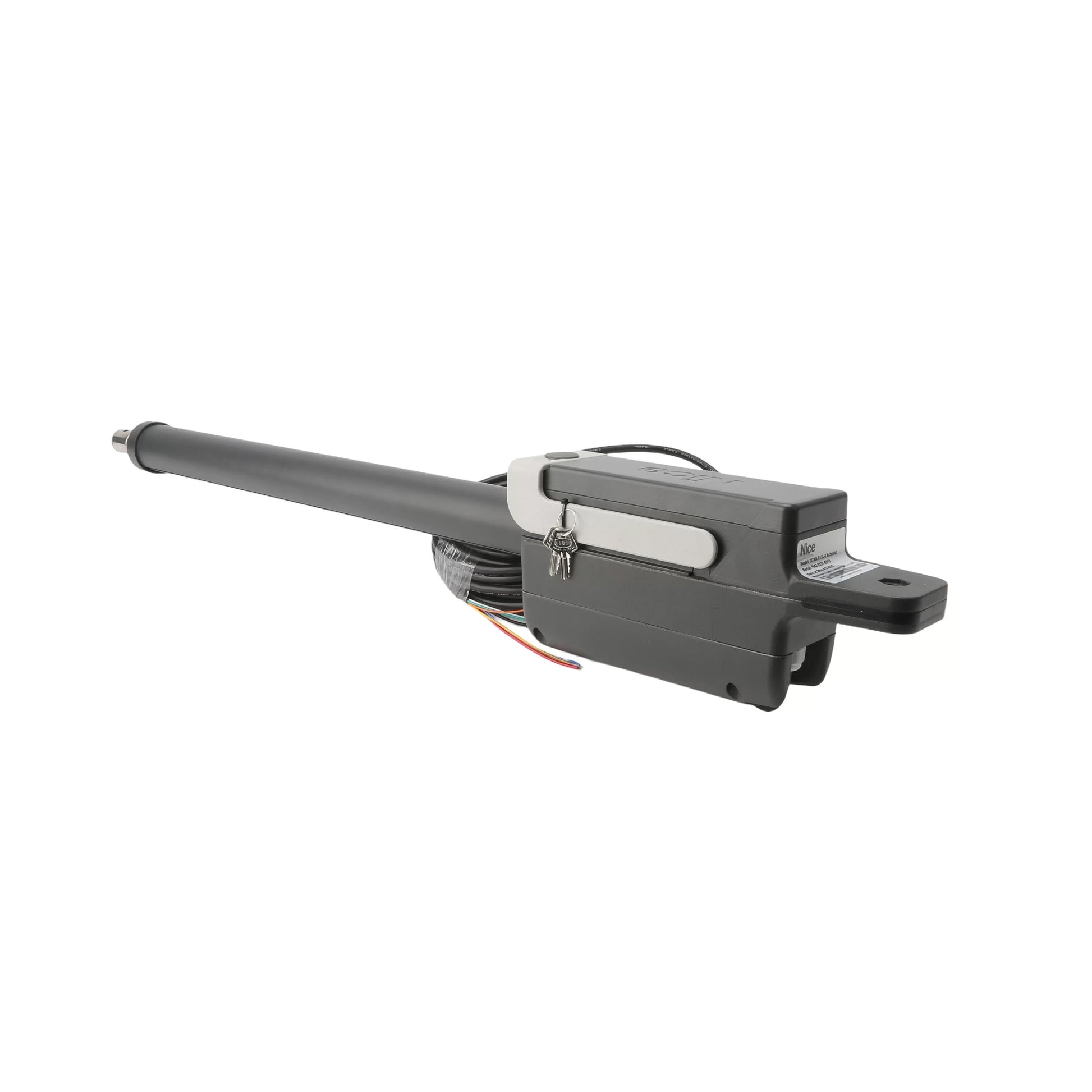 Nice Titan 20ft Gate Actuator Arm 12V with Encoder, 42ft Harness & Hardware