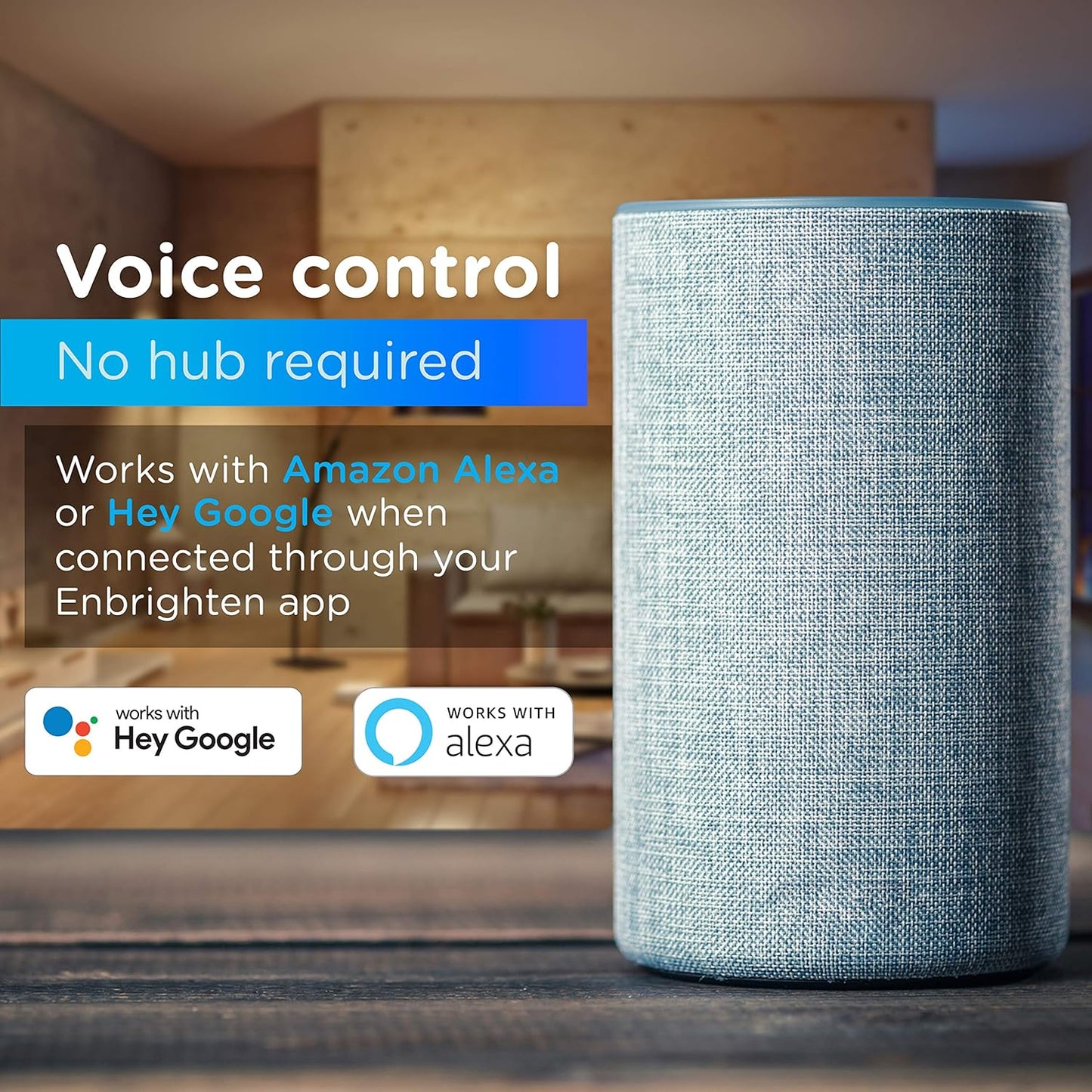 Enbrighten WiFi Dual Outlet Indoor Smart Plug