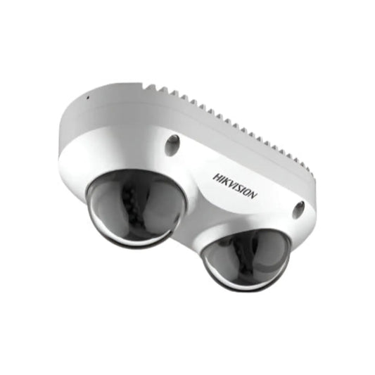 Hikvision 10MP (2 x 5MP) Dual-Lens PanoVu 2.8MM, White