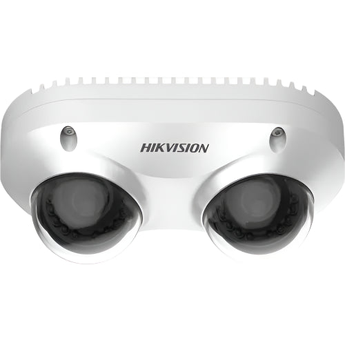 Hikvision 10MP (2 x 5MP) Dual-Lens PanoVu 2.8MM, White